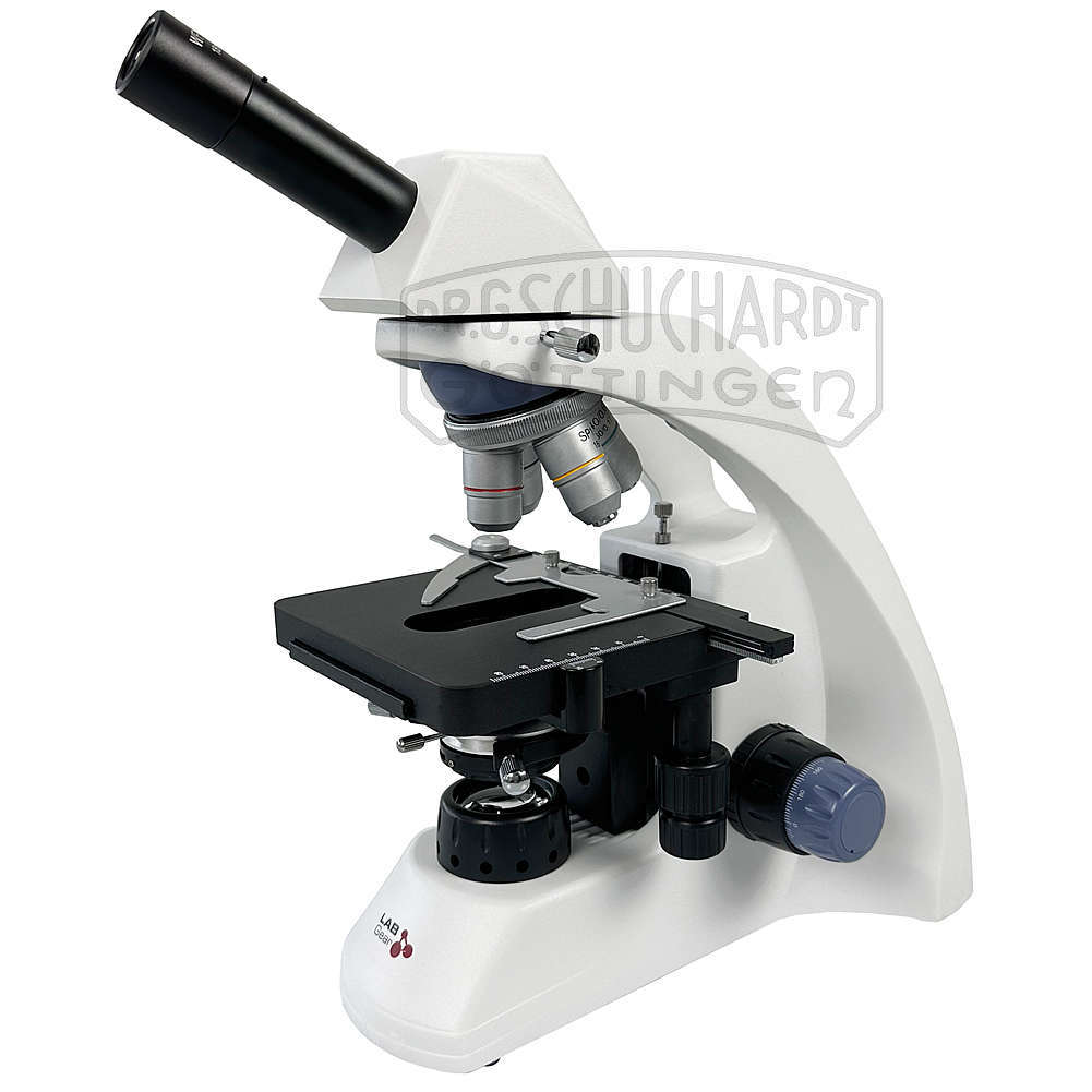 Schülermikroskop Monokular BA551 LED 600-fach Kreuztisch