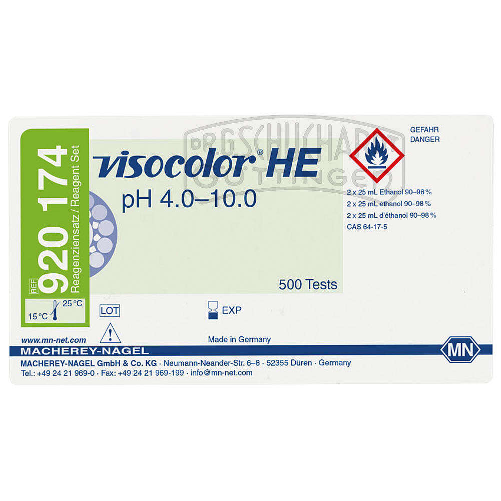 Testbesteck VISOCOLOR® HE pH 4-10