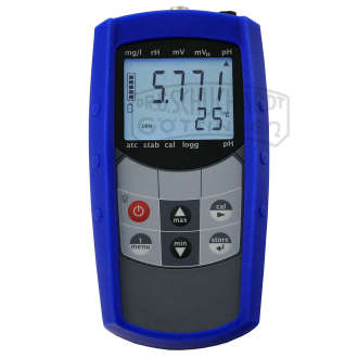 Wasserdichtes Digitales pH/Redox-Messgerät mit Datenlogger