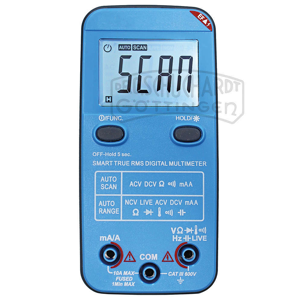 Automatisches Digitales Multimeter mit Warner