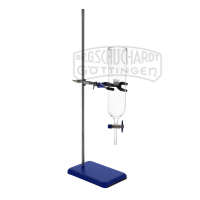 Tropftrichter 500 ml mit Plattenstativ