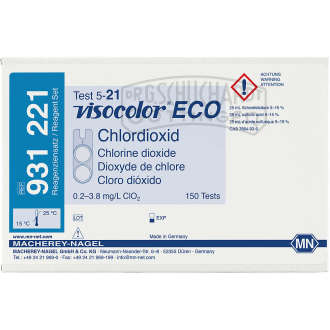 Testbesteck VISOCOLOR® ECO Chlordioxid Nachfüllpackung