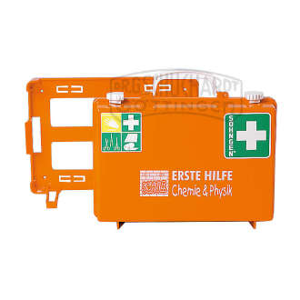 Koffer Erste-Hilfe Chemie & Physik SN-CD orange