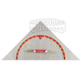 Tafel-Geodreieck 45° 80cm