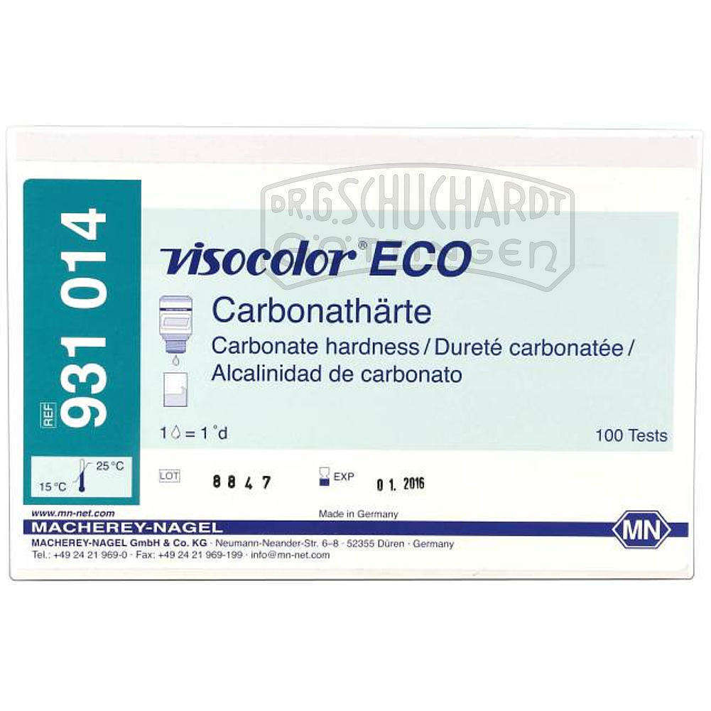 Testbestecke für Visocolor ECO