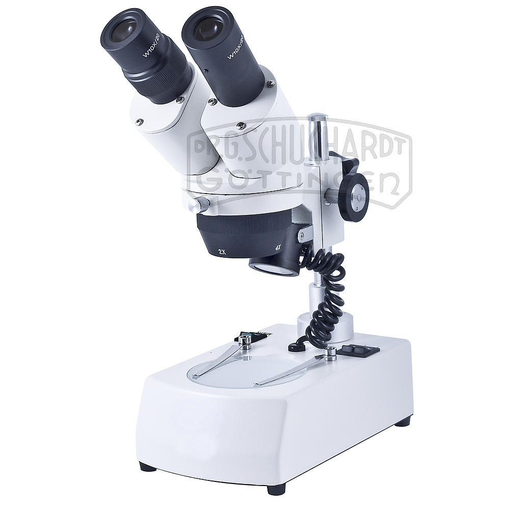20X 40X Stereomikroskop Binokular Stereolupe 2X 4X Objektiv mit Lampe 