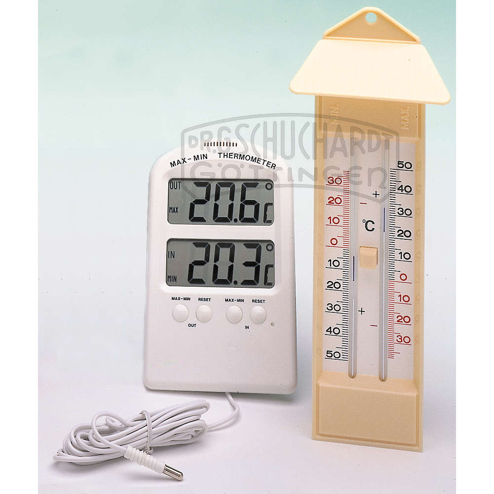 Innen-Aussen-Thermometer digital / Messgeräte Temperatur / Prüf